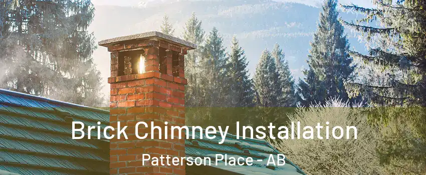  Brick Chimney Installation Patterson Place - AB