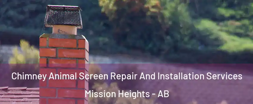  Chimney Animal Screen Repair And Installation Services Mission Heights - AB