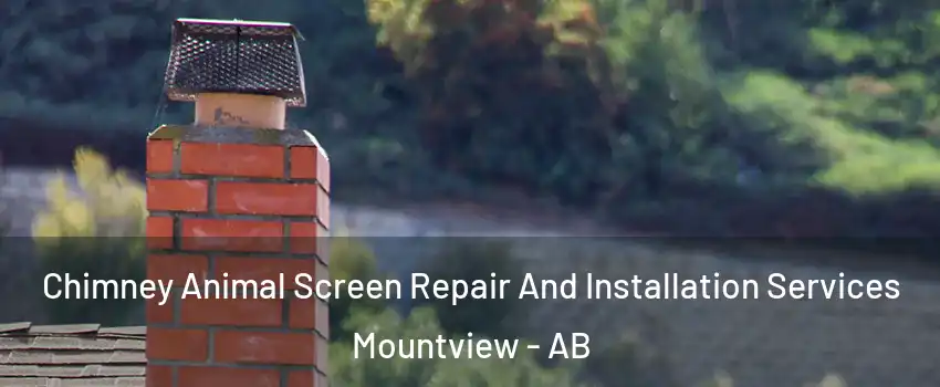  Chimney Animal Screen Repair And Installation Services Mountview - AB