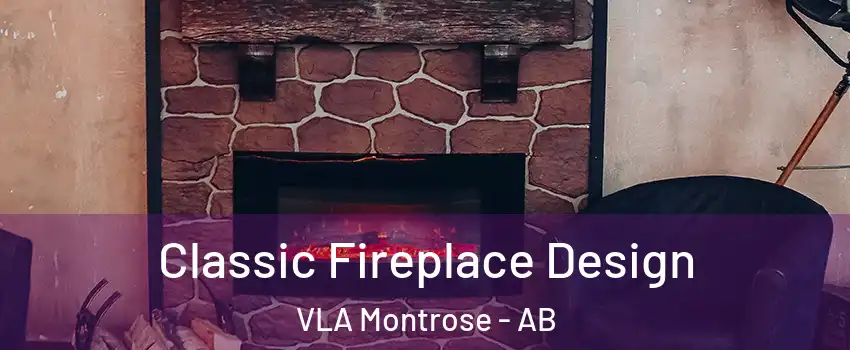  Classic Fireplace Design VLA Montrose - AB