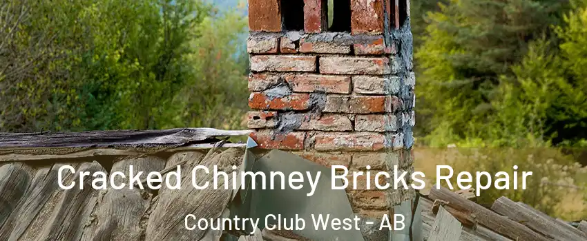  Cracked Chimney Bricks Repair Country Club West - AB