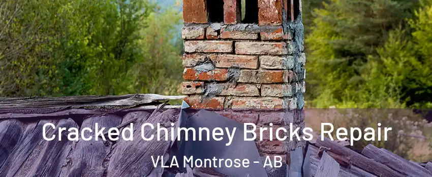  Cracked Chimney Bricks Repair VLA Montrose - AB