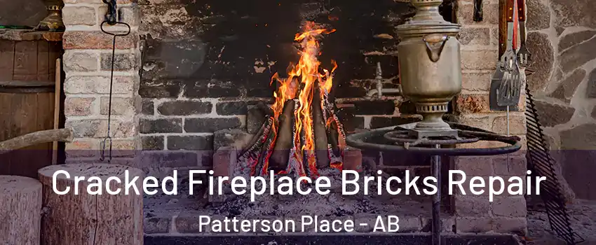  Cracked Fireplace Bricks Repair Patterson Place - AB