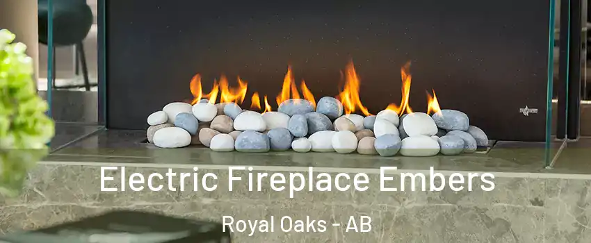  Electric Fireplace Embers Royal Oaks - AB