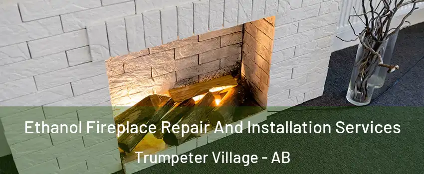  Ethanol Fireplace Repair And Installation Services Trumpeter Village - AB