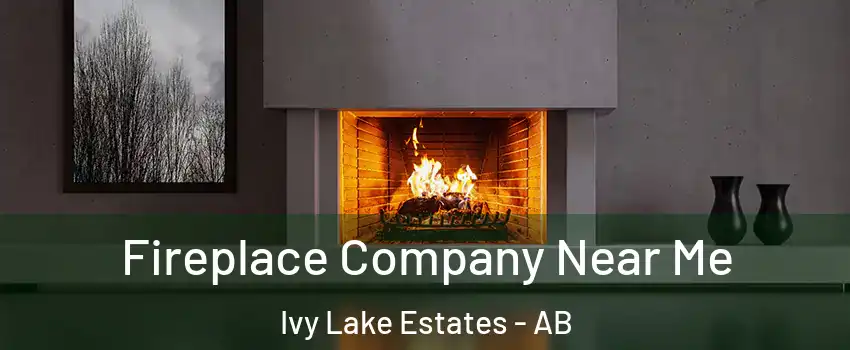 Fireplace Company Near Me Ivy Lake Estates - AB