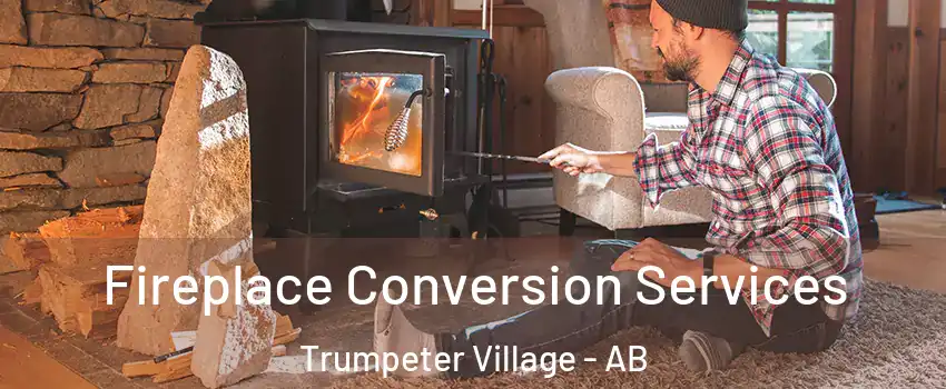  Fireplace Conversion Services Trumpeter Village - AB