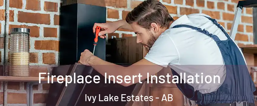  Fireplace Insert Installation Ivy Lake Estates - AB