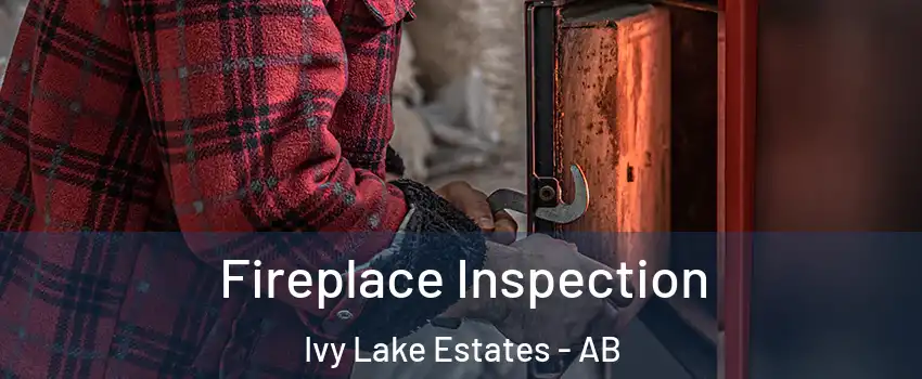  Fireplace Inspection Ivy Lake Estates - AB