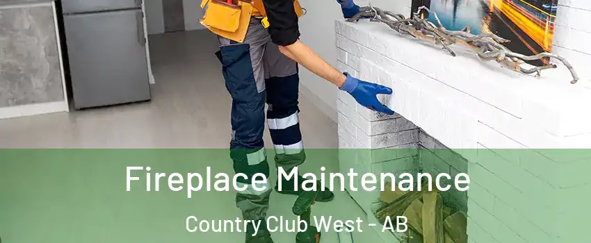  Fireplace Maintenance Country Club West - AB