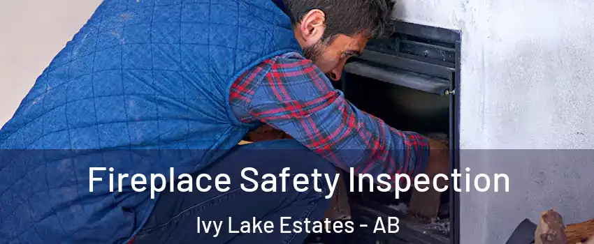  Fireplace Safety Inspection Ivy Lake Estates - AB