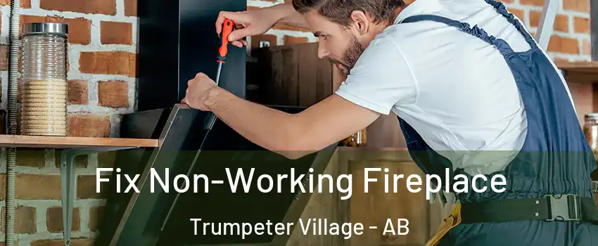  Fix Non-Working Fireplace Trumpeter Village - AB