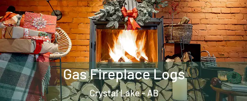  Gas Fireplace Logs Crystal Lake - AB