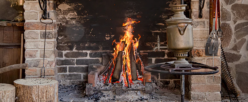 Traditional Fireplace Design Refurbishment Costs in Royal Oaks, Alberta