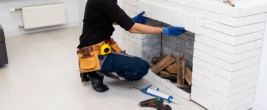 Fixing Electric Fireplace Problem in Royal Oaks, Alberta