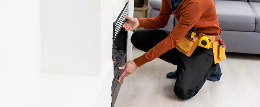 Electric Fireplace Insert Installation in Royal Oaks, Alberta
