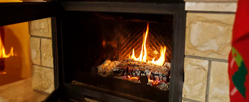 Gas Fireplace Ember Bed Design Services in Royal Oaks, Alberta