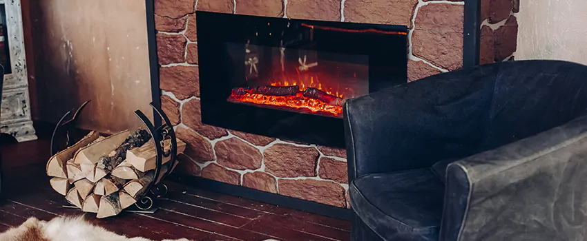 New Indoor Fireplace Installation in Crystal Lake, Alberta