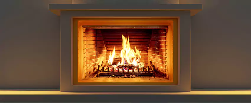 Open Flame Wood-Burning Fireplace Installation Services in Royal Oaks, Alberta