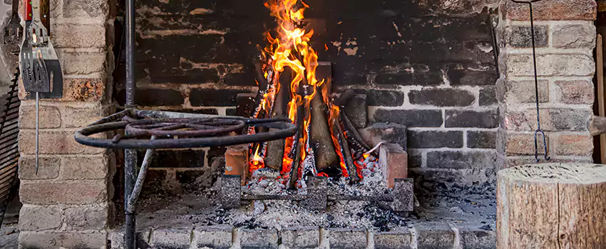 Masonry Fireplaces Brick Replacements Services in Crystal Lake, AB
