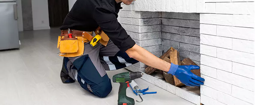 Gas Fireplace Installation in Crystal Lake, AB