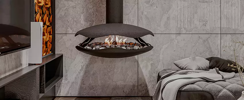 Floating Damaged Fireplace Repair Services in Royal Oaks, AB
