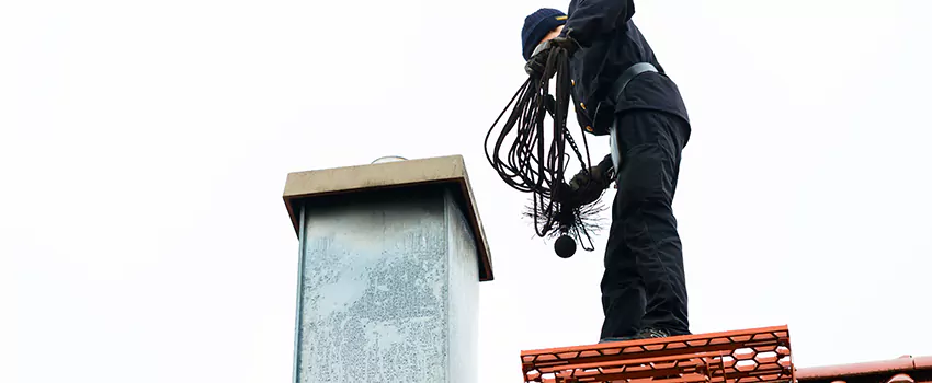 Gas Fireplace Flue Cleaning in Royal Oaks, Alberta