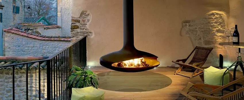 Bioethanol Hanging Fireplace Installation Services in Royal Oaks, AB