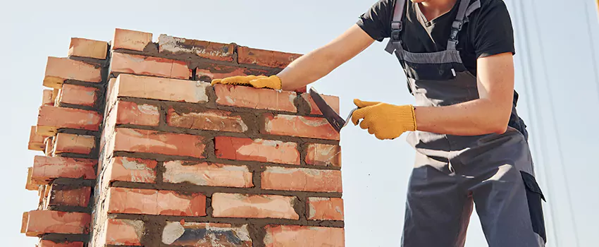 Repairing Cracked Porcelain Tiles for Fireplace in Crystal Lake, Alberta
