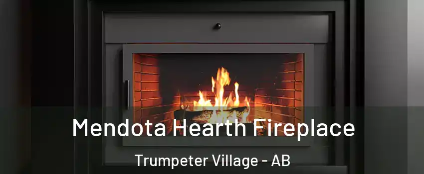 Mendota Hearth Fireplace Trumpeter Village - AB