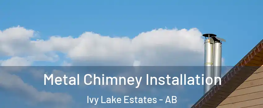  Metal Chimney Installation Ivy Lake Estates - AB