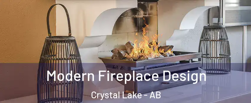  Modern Fireplace Design Crystal Lake - AB