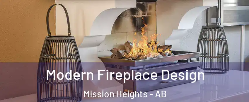  Modern Fireplace Design Mission Heights - AB