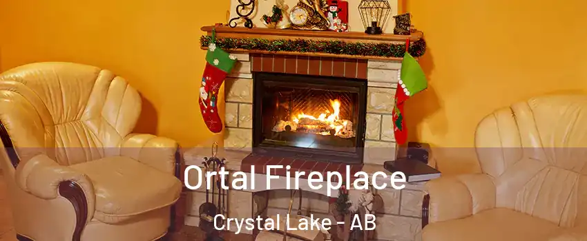 Ortal Fireplace Crystal Lake - AB