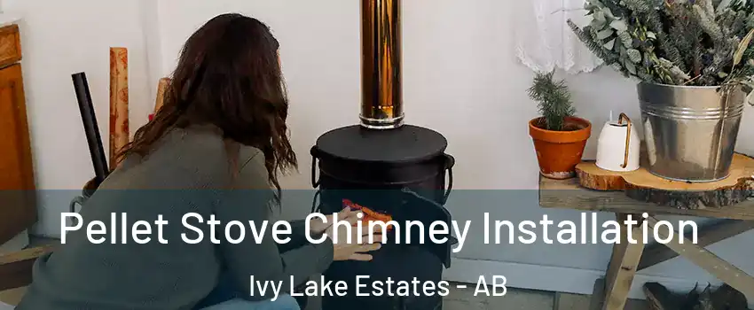  Pellet Stove Chimney Installation Ivy Lake Estates - AB