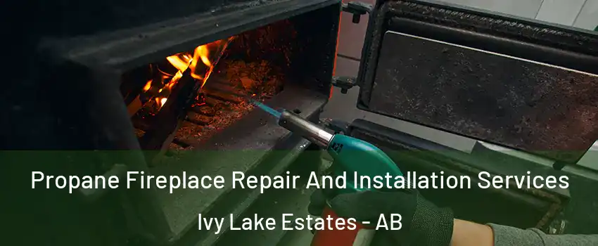 Propane Fireplace Repair And Installation Services Ivy Lake Estates - AB
