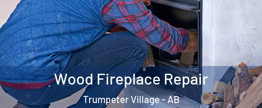  Wood Fireplace Repair Trumpeter Village - AB